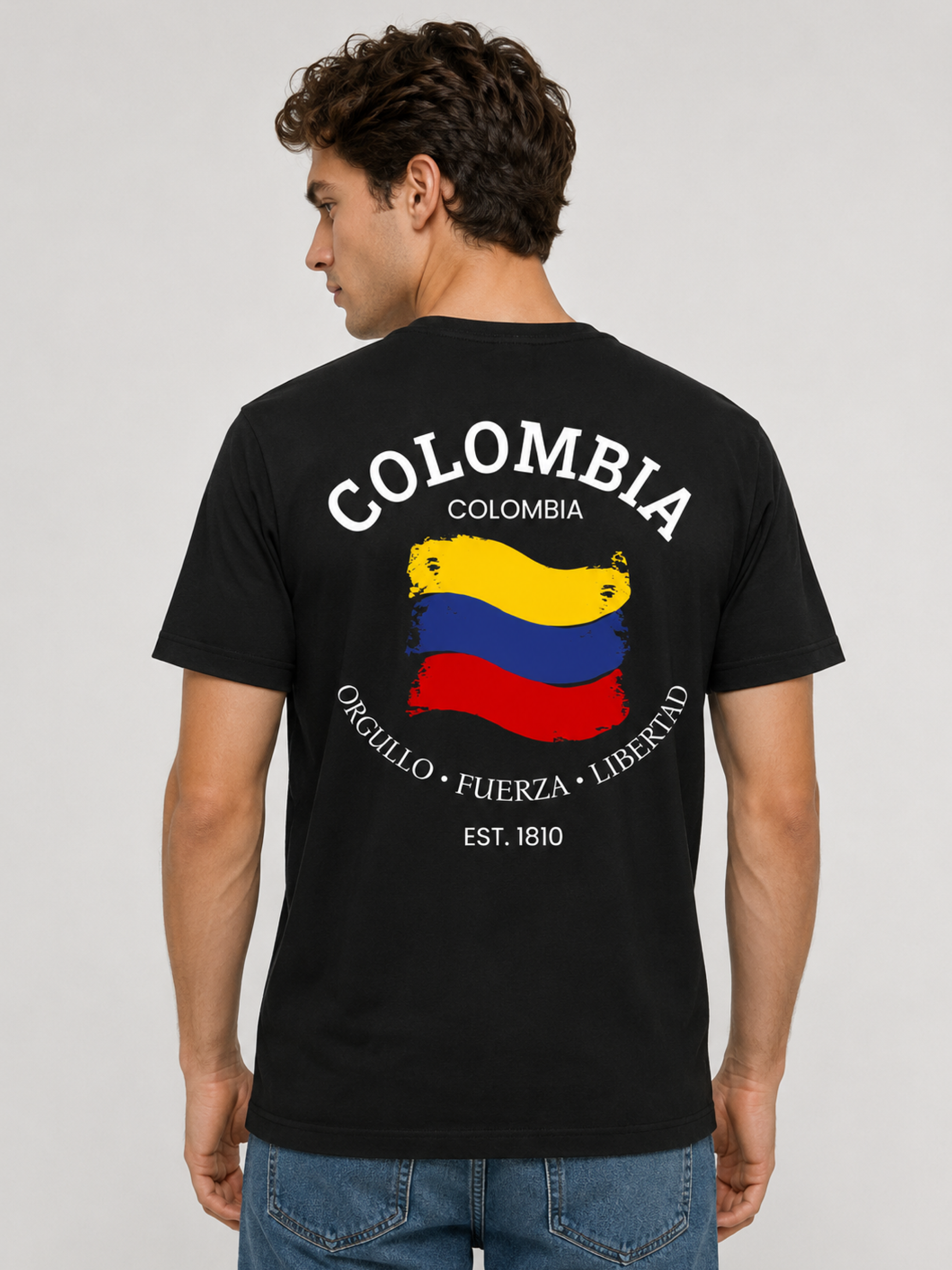 Colombia Graphic Tee – Unisex Country Pride T-Shirt Secondary image