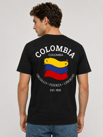 Colombia Graphic Tee – Unisex Country Pride T-Shirt