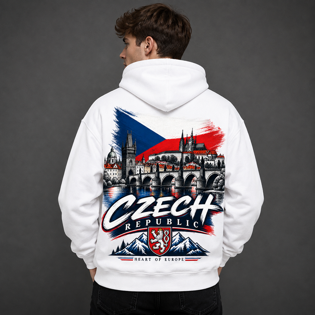 Czech Country Pride Hoodie – Premium Football Fan Hoodie