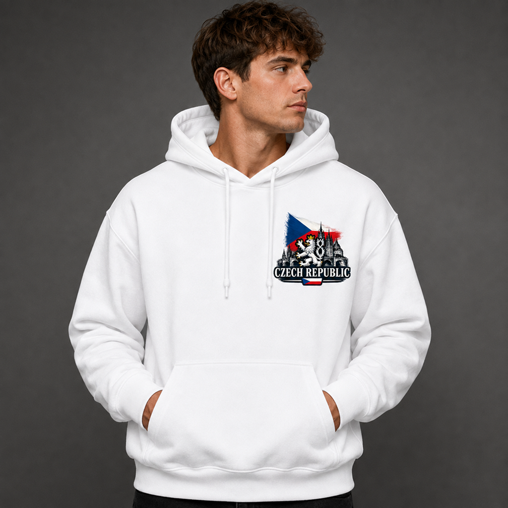 Czech Country Pride Hoodie – Premium Football Fan Hoodie