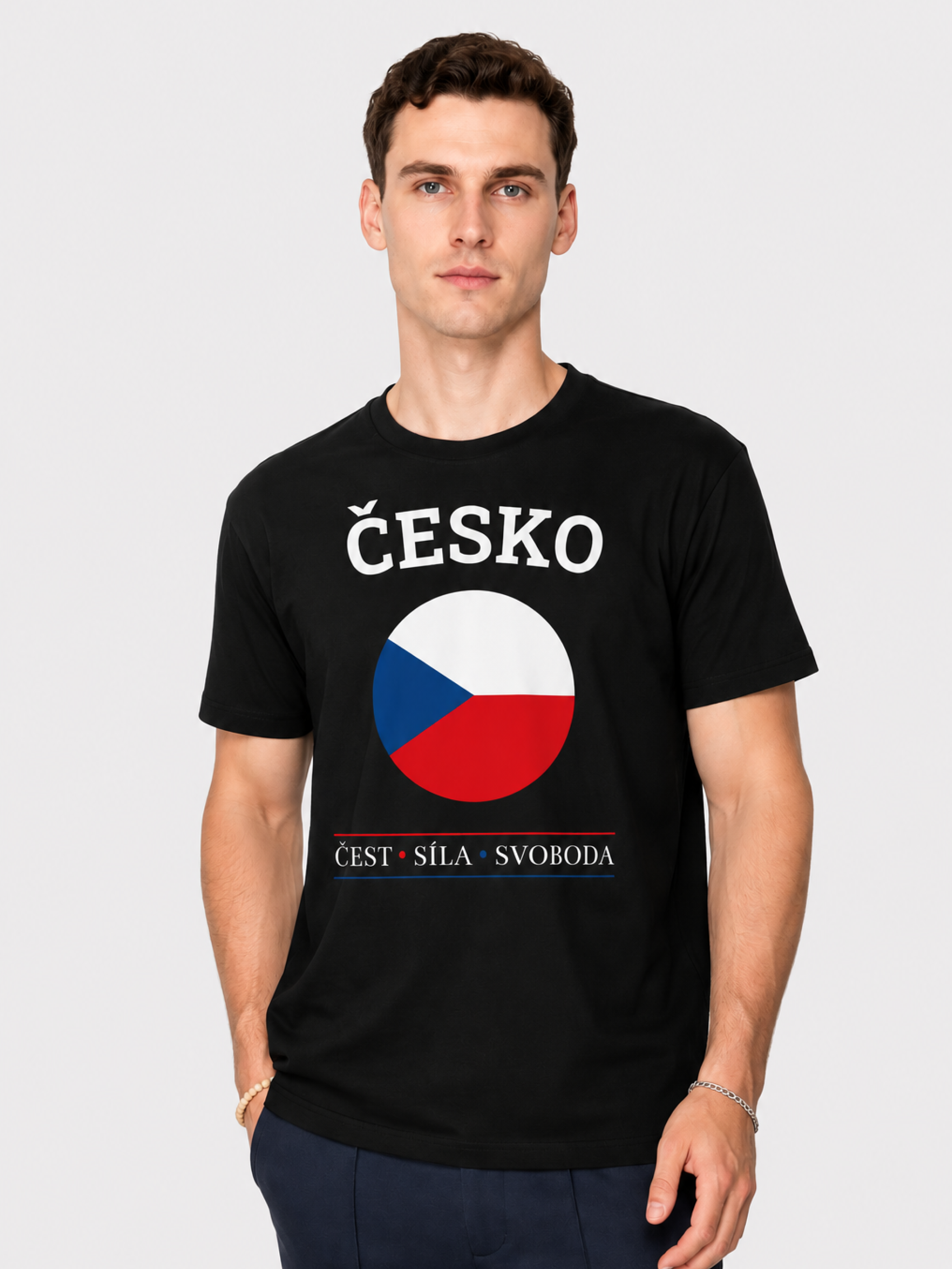 Czech Republic Graphic Tee – Unisex Country Pride T-Shirt Main image