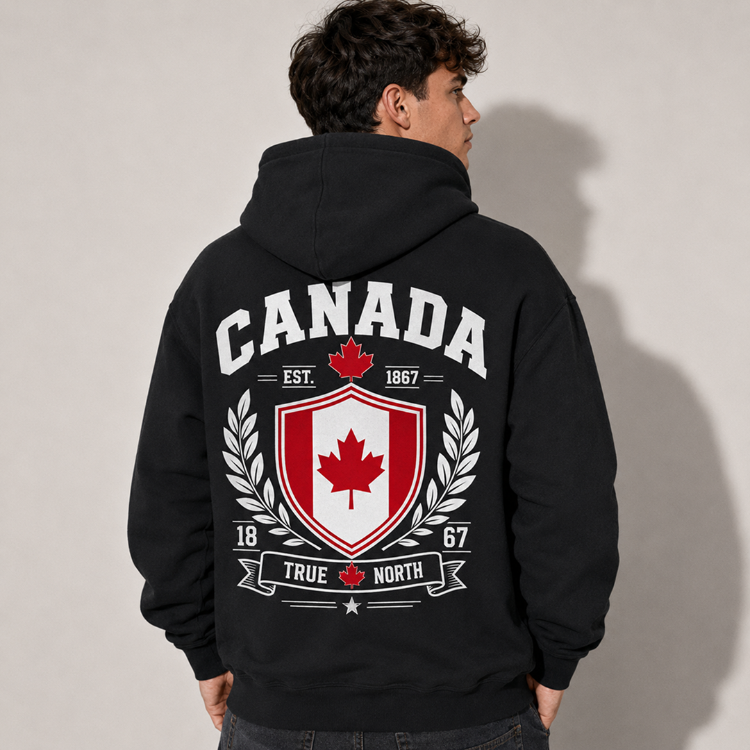 Canada Country Pride Hoodie – Premium Football Fan Hoodie Secondary image