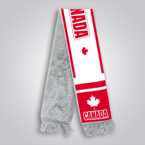 Football   Soccer Fan Fringe Scarf | Canada Football Stadium Supporter Scarf