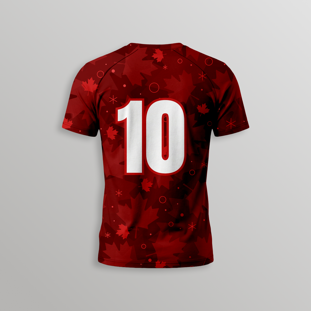 Canada Football T-Shirt - Dry Fit T Shirt