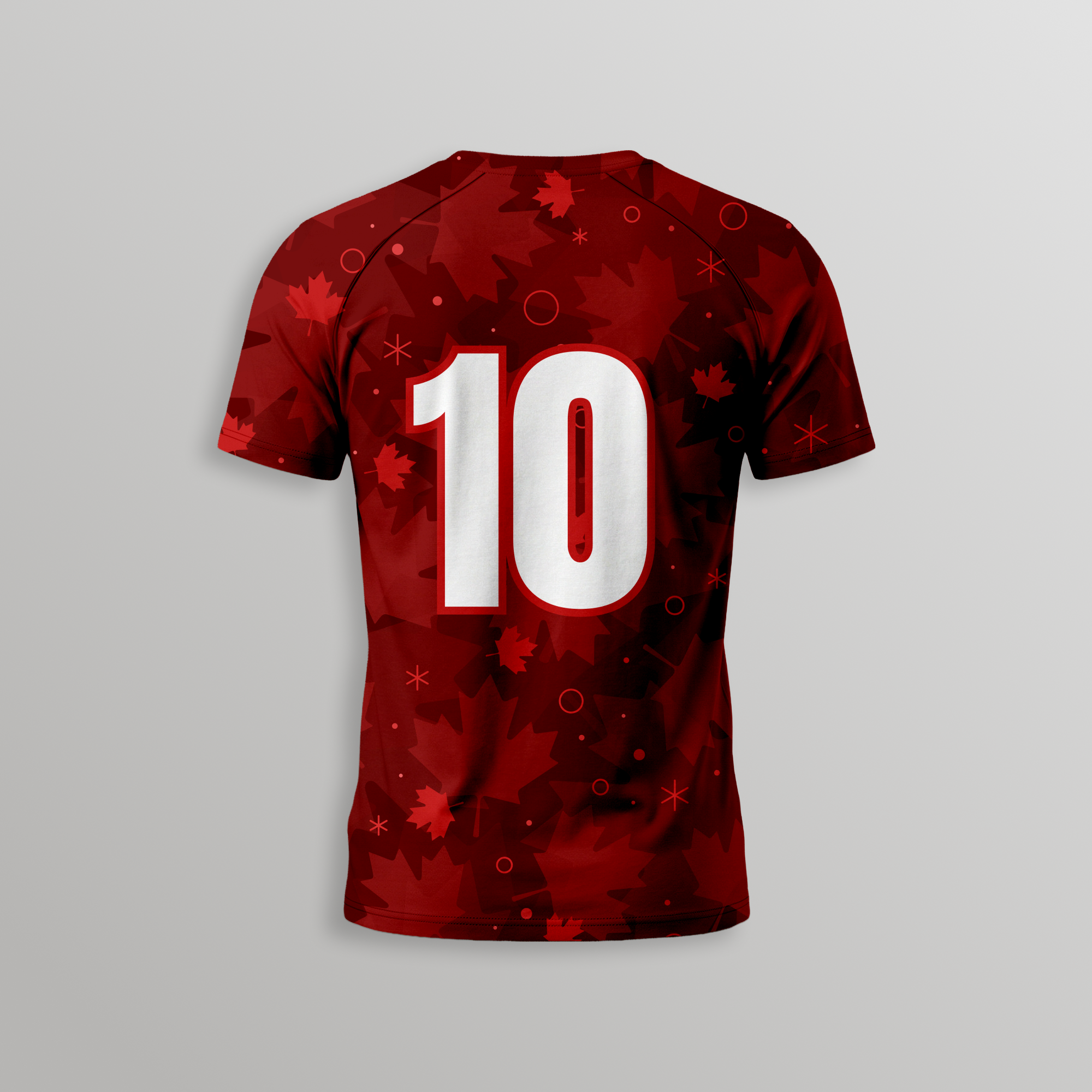 Canada Football T-Shirt - Dry Fit T Shirt