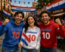 Paraguay Soccer Fan Hoodie – 2026 Football Sweatshirt