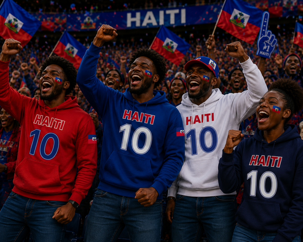 Haiti Soccer Fan Hoodie – 2026 Football Sweatshirt