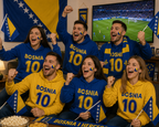 Bosnia Soccer Fan Hoodie – 2026 World Cup Football Sweatshirt