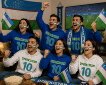 Uzbekistan Soccer Fan Hoodie – 2026 Football Sweatshirt