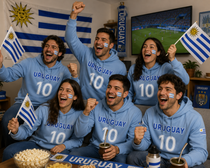 Uruguay Soccer Fan Hoodie – 2026 Football Sweatshirt