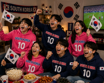 South Korea Soccer Fan Hoodie – 2026 Football Sweatshirt