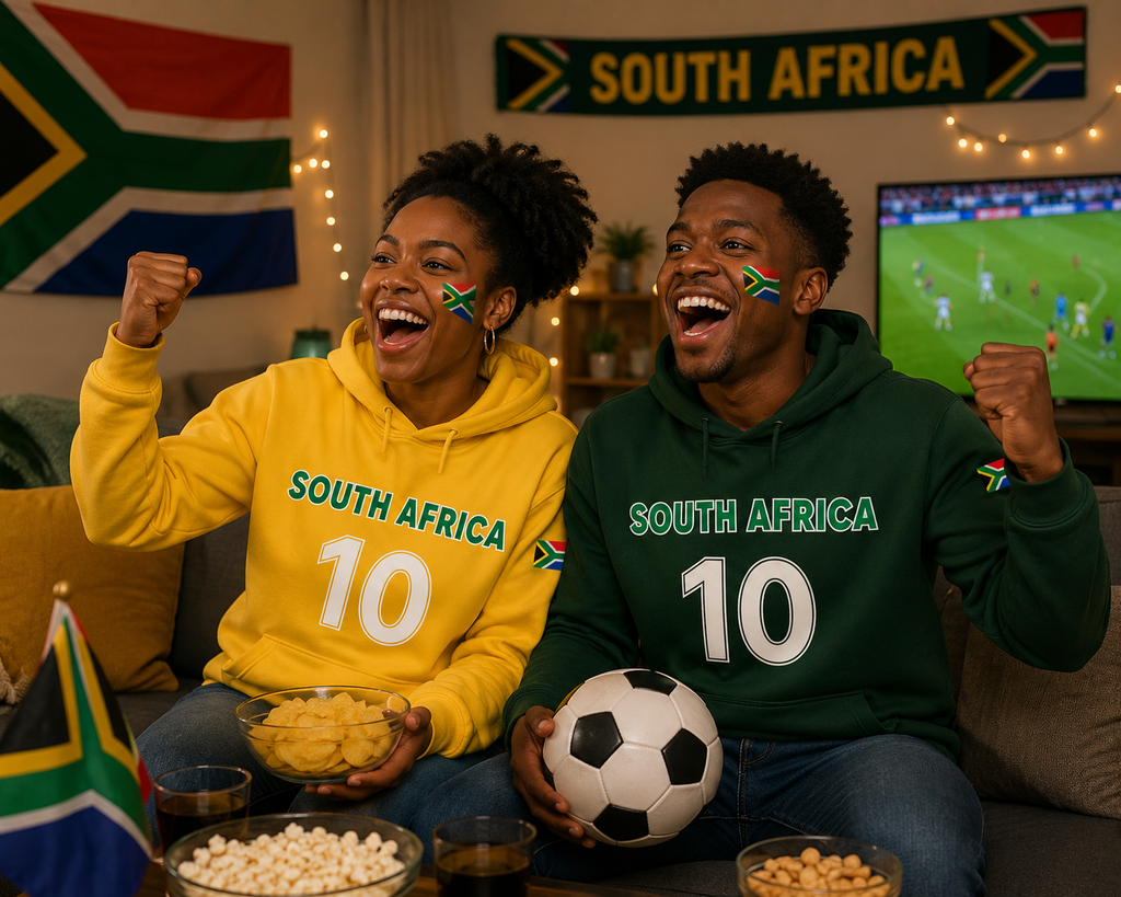 South Africa Soccer Fan Hoodie – 2026 Football Sweatshirt