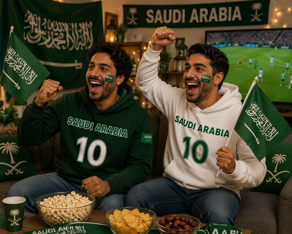 Saudi Arabia Soccer Fan Hoodie – 2026 Football Sweatshirt