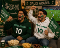 Saudi Arabia Soccer Fan Hoodie – 2026 Football Sweatshirt