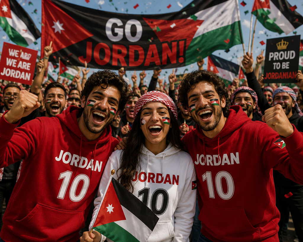 Jordan Football Fan Hoodie – 2026 Football Sweatshirt
