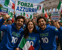 Italy Soccer Fan Hoodie – 2026 Football Sweatshirt