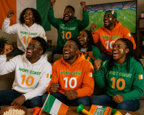 Ivory Coast Soccer Fan Hoodie – 2026 Football Sweatshirt