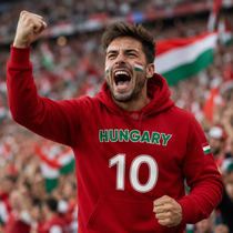Hungary Soccer Fan Hoodie – 2026 Football Sweatshirt