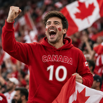 Canada Soccer Fan Hoodie – 2026 Football Sweatshirt