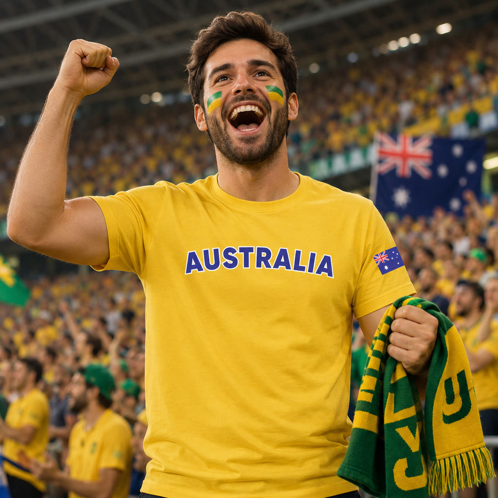 Australia Football Fan T-Shirt – 2026 Football TShirt