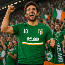 Ireland Football Fan T-Shirt – 2026 Football   TShirts