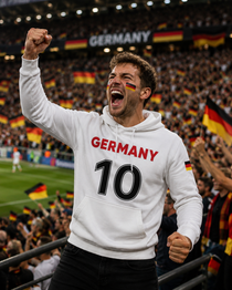 Germany Soccer Fan Hoodie – 2026 Football Sweatshirt