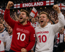 England Soccer Fan Hoodie – 2026 Football Sweatshirt