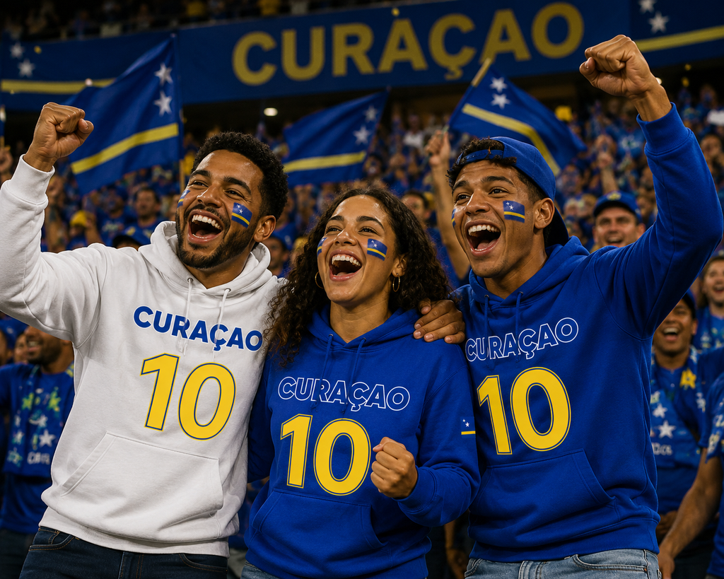 Curaçao Soccer Fan Hoodie – 2026 Football Sweatshirt