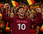 Belgium Soccer Fan Hoodie – 2026 World Cup Football Sweatshirt