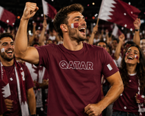 Qatar Football Fan T-Shirt – 2026 Football TShirt