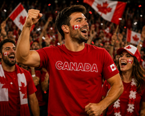 Canada Football Fan T-Shirt – 2026 Football TShirt