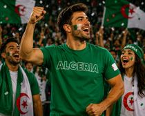 Algeria Football Fan T-Shirt – 2026 Football TShirt