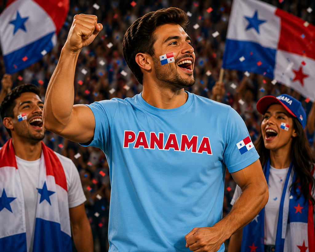 Panama Football Fan T-Shirt – 2026 Football TShirt