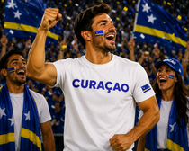 Curaçao Football Fan T-Shirt – 2026 Football TShirt
