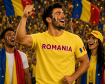 Romania Football Fan T-Shirt – 2026 Football TShirt