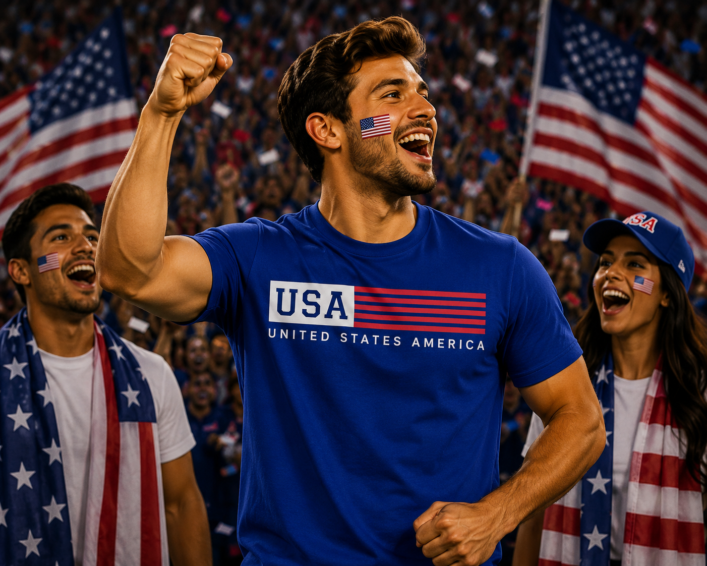 United States Soccer Fan T-Shirt – 2026 Football World Cup TShirt