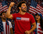 United States Soccer Fan T-Shirt – 2026 Football World Cup TShirt