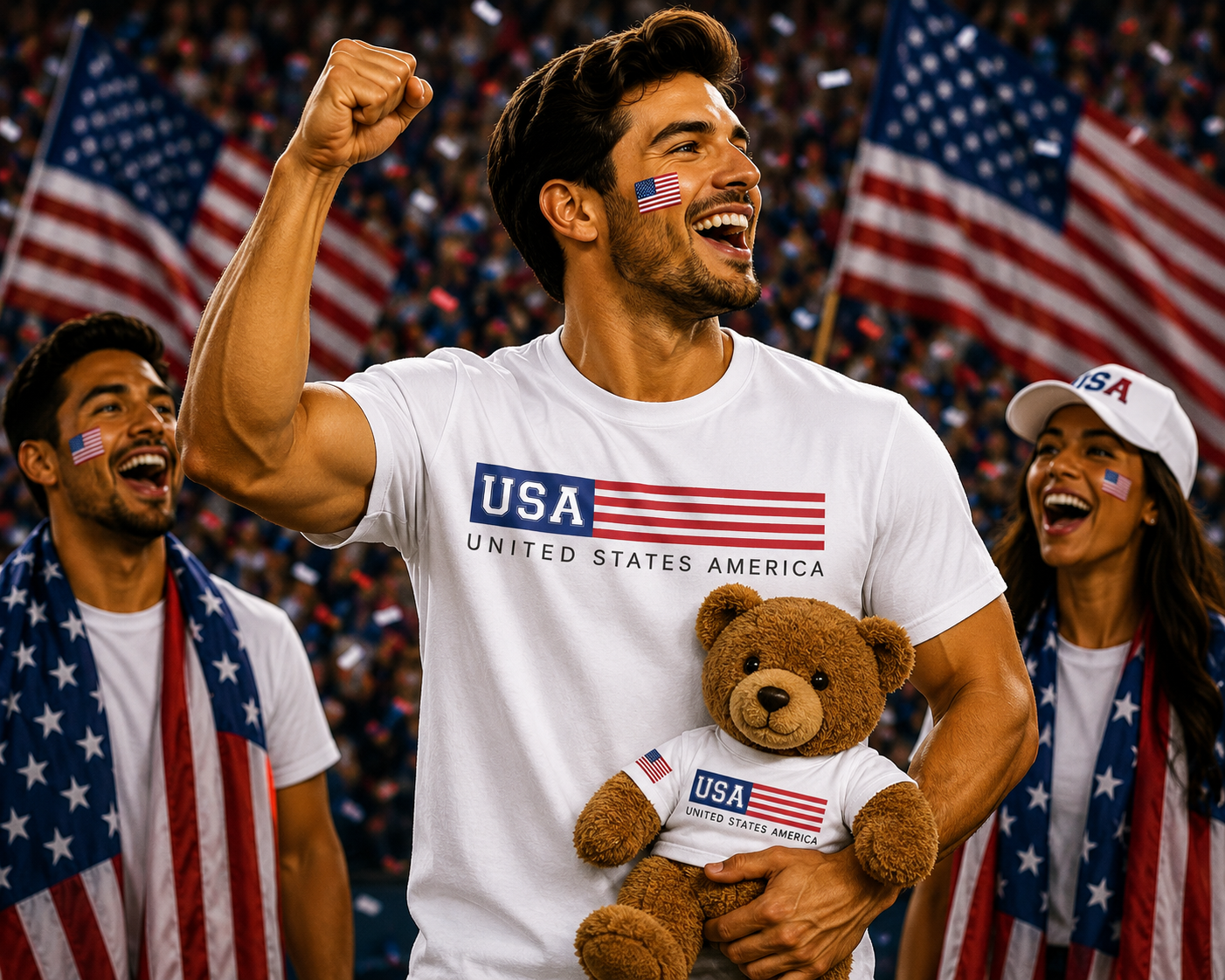 United States Soccer Fan T-Shirt – 2026 Football World Cup TShirt Secondary image