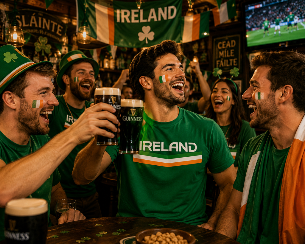 Ireland Football Fan T-Shirt – Premium Quality