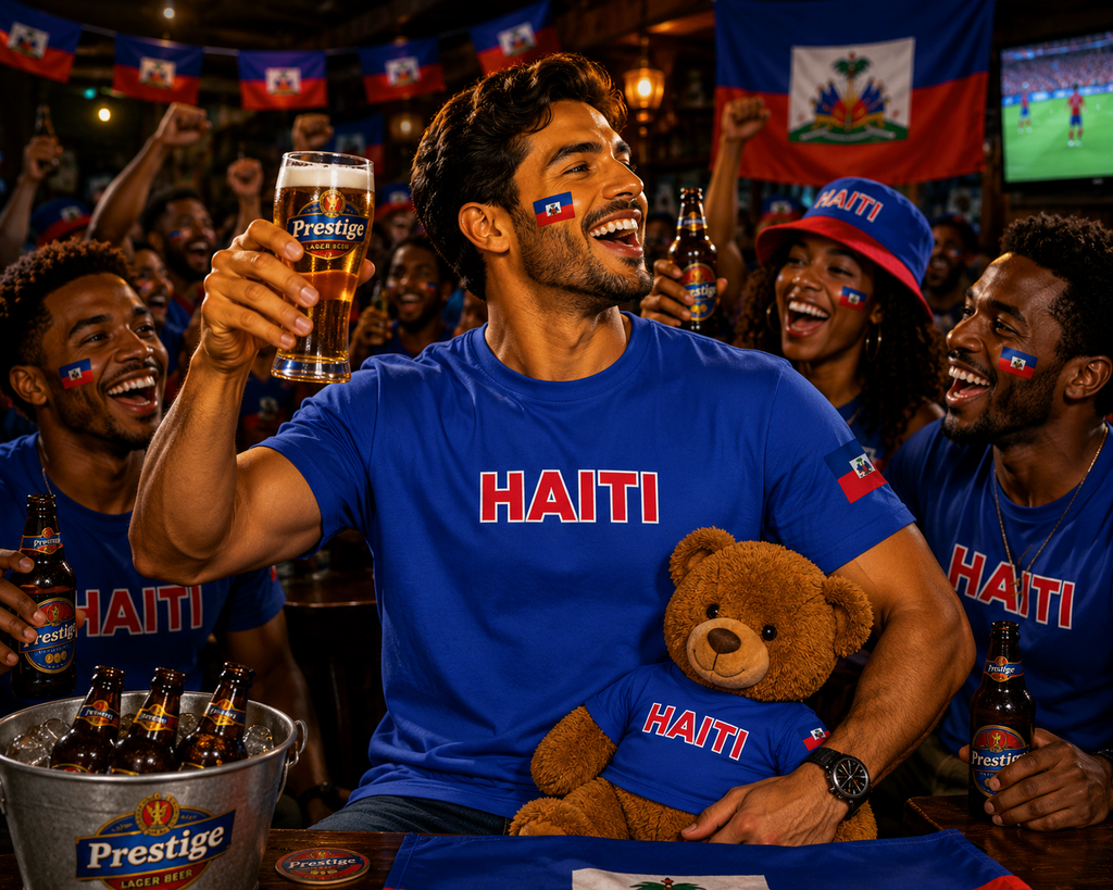 Haiti Football Fan T-Shirt – 2026 Football TShirt
