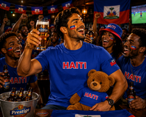 Haiti Football Fan T-Shirt – 2026 Football TShirt