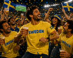 Sweden Football Fan T-Shirt – 2026 Football World Cup TShirt