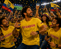 Ecuador Football Fan T-Shirt – 2026 Football TShirt