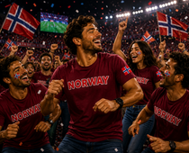 Norway Football Fan T-Shirt – 2026 Football TShirt