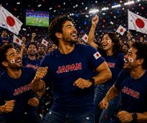 Japan Football Fan T-Shirt – 2026 Football TShirt