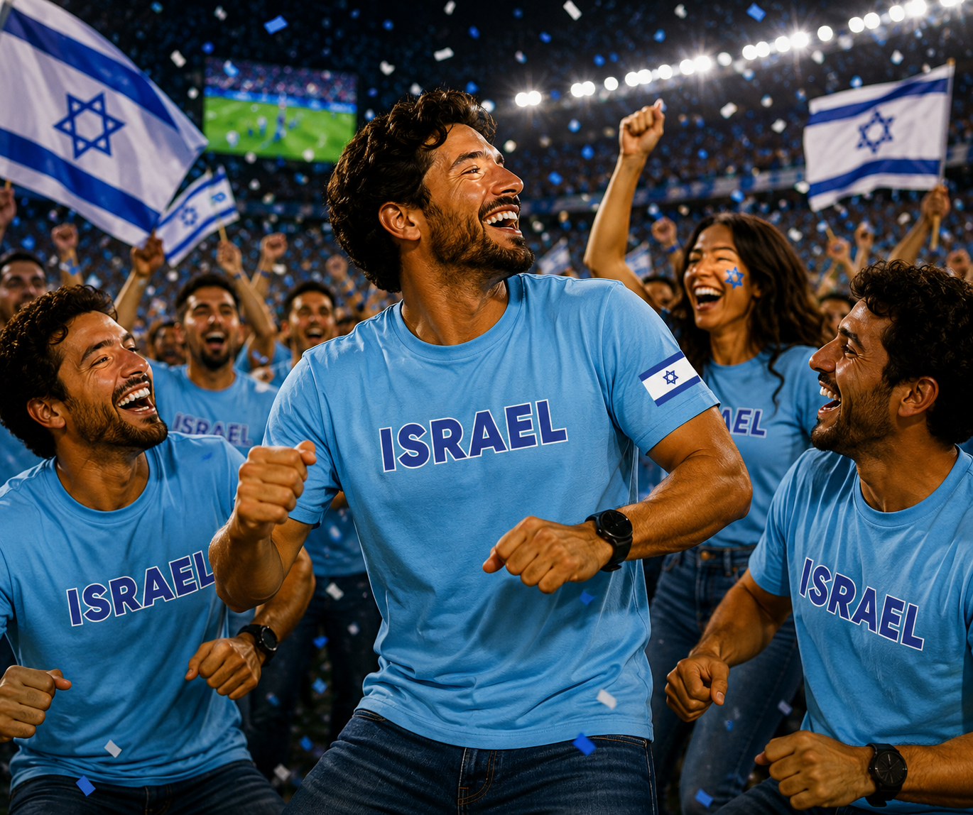 Israel Football Fan T-Shirt – 2026 Football World Cup TShirt Secondary image