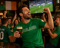 Ireland Football Fan T-Shirt – 2026 Football TShirt