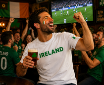 Ireland Football Fan T-Shirt – 2026 Football TShirt