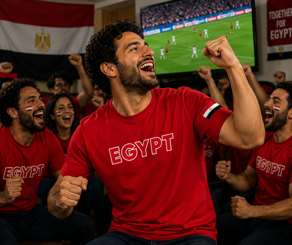 Egypt Football Fan T-Shirt – 2026 Football TShirt