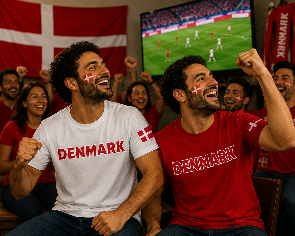 Denmark Football Fan T-Shirt – 2026 Football TShirt